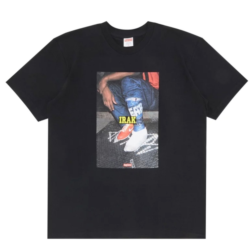 Supreme IRAK Cast Tee black size Medium